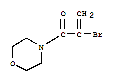 (9Ci)-4-(2-溴-1-氧代-2-丙烯基)-嗎啉結(jié)構(gòu)式_353476-50-3結(jié)構(gòu)式