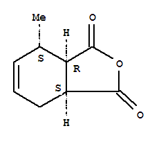 4-甲基-3A,4,7,7A-四氫異苯并呋喃-1,3-二酮結(jié)構(gòu)式_35438-82-5結(jié)構(gòu)式