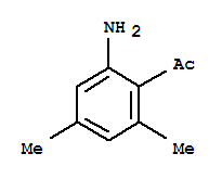(9ci)-1-(2-氨基-4,6-二甲基苯基)-乙酮結(jié)構(gòu)式_35490-79-0結(jié)構(gòu)式