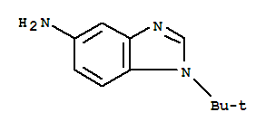 (9ci)-1-(1,1-二甲基乙基)-1H-苯并咪唑-5-胺結(jié)構(gòu)式_35681-34-6結(jié)構(gòu)式