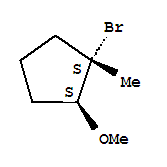(1R,2R)-1-溴-2-甲氧基-1-甲基環(huán)戊烷結(jié)構(gòu)式_364750-25-4結(jié)構(gòu)式