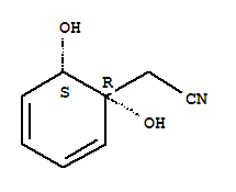 [(1R,6S)-1,6-二羥基-2,4-環(huán)己二烯-1-基]乙腈結(jié)構(gòu)式_365458-95-3結(jié)構(gòu)式