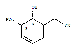 [(5R,6S)-5,6-二羥基-1,3-環(huán)己二烯-1-基]乙腈結(jié)構(gòu)式_365458-96-4結(jié)構(gòu)式