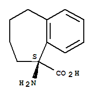 5-氨基-6,7,8,9-四氫-5H-苯并[7]環(huán)輪烯-5-羧酸結(jié)構(gòu)式_365526-91-6結(jié)構(gòu)式