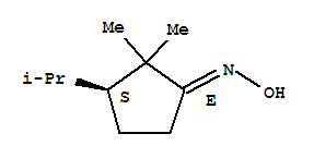 (1E,3S)-N-羥基-3-異丙基-2,2-二甲基環(huán)戊烷亞胺結(jié)構(gòu)式_365978-50-3結(jié)構(gòu)式