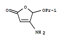 (9ci)-4-氨基-5-(1-甲基乙氧基)-2(5H)-呋喃酮結(jié)構(gòu)式_370876-76-9結(jié)構(gòu)式