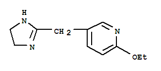 (9ci)-5-[(4,5-二氫-1H-咪唑-2-基)甲基]-2-乙氧基-吡啶結(jié)構(gòu)式_371122-64-4結(jié)構(gòu)式