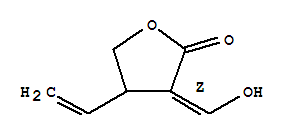 (3Z)-(9Ci)-4-乙烯二氫-3-(羥基亞甲基)-2(3H)-呋喃酮結構式_374561-89-4結構式