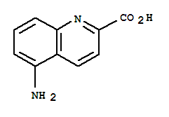 (9ci)-5-氨基-2-喹啉羧酸結構式_374707-02-5結構式