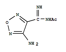 (9ci)-n-[(4-氨基-1,2,5-噁二唑-3-基)亞氨基甲基]-乙酰胺結(jié)構(gòu)式_374768-83-9結(jié)構(gòu)式