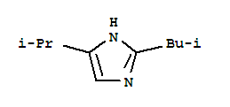 (9ci)-4-(1-甲基乙基)-2-(2-甲基丙基)-1H-咪唑結(jié)構(gòu)式_376587-15-4結(jié)構(gòu)式