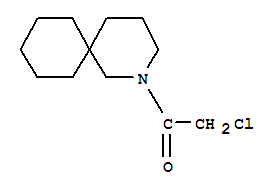 (9Ci)-2-(氯乙?；?-2-氮雜螺[5.5]十一烷結(jié)構(gòu)式_378218-27-0結(jié)構(gòu)式