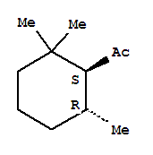 (9CI)-1-[(1S,6R)-2,2,6-三甲基環(huán)己基]-乙酮結構式_379688-87-6結構式