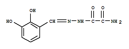 2-[(2E)-2-(2,3-二羥基芐亞基)肼基]-2-氧代乙酰胺結(jié)構(gòu)式_380191-30-0結(jié)構(gòu)式