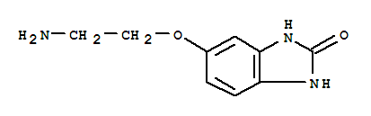 (9Ci)-5-(2-氨基乙氧基)-1,3-二氫-2H-苯并咪唑-2-酮結(jié)構(gòu)式_380198-43-6結(jié)構(gòu)式
