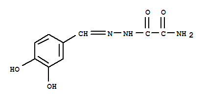 2-[(2E)-2-(3,4-二羥基芐亞基)肼基]-2-氧代乙酰胺結(jié)構(gòu)式_380323-77-3結(jié)構(gòu)式