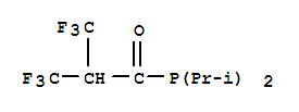 雙(1-甲基乙基)[3,3,3-三氟-1-氧代-2-(三氟甲基)丙基]-膦結(jié)構(gòu)式_38079-85-5結(jié)構(gòu)式