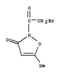 (9ci)-2-(溴乙?；?-5-甲基-3(2H)-異噁唑酮結構式_38100-61-7結構式