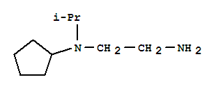 (9ci)-n-環(huán)戊基-n-(1-甲基乙基)-1,2-乙烷二胺結(jié)構(gòu)式_383888-53-7結(jié)構(gòu)式