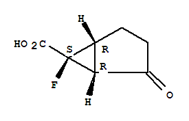 (1R,5R,6S)-6-氟-2-氧代雙環(huán)[3.1.0]己烷-6-羧酸結(jié)構(gòu)式_385368-02-5結(jié)構(gòu)式