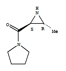 [(2R,3S)-3-甲基-2-氮丙啶基](1-吡咯烷基)甲酮結構式_389572-78-5結構式
