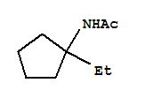 (6ci,7ci,8ci,9ci)-n-(1-乙基環(huán)戊基)-乙酰胺結(jié)構(gòu)式_3896-31-9結(jié)構(gòu)式