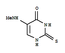 (9ci)-2,3-二氫-5-(甲基氨基)-2-硫氧代-4(1H)-嘧啶酮結(jié)構(gòu)式_389799-44-4結(jié)構(gòu)式