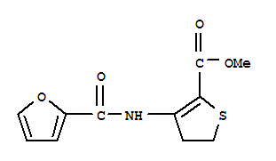 3-(2-呋喃并基氨基)-4-甲基-4,5-二氫-2-噻吩羧酸結構式_392244-43-8結構式