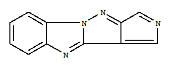 (9CI)-吡咯并[3,4:3,4]吡唑并[1,5-a]苯并咪唑結(jié)構(gòu)式_393111-02-9結(jié)構(gòu)式