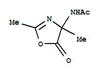 (9ci)-n-(4,5-二氫-2,4-二甲基-5-氧代-4-噁唑)-乙酰胺結(jié)構(gòu)式_393128-09-1結(jié)構(gòu)式
