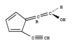 2-(2-乙炔基-2,4-環(huán)戊二烯-1-亞基)乙烯醇結(jié)構(gòu)式_393561-91-6結(jié)構(gòu)式