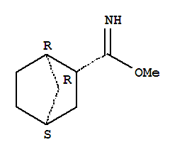 甲基(1R,2R,4S)-雙環(huán)[2.2.1]庚烷-2-甲亞氨酸酯結(jié)構(gòu)式_395082-72-1結(jié)構(gòu)式