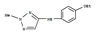 2H-1,2,3-噻唑-4-胺,n-(4-乙氧基苯基)-2-甲基-(9ci)結(jié)構(gòu)式_397884-57-0結(jié)構(gòu)式