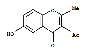 (9ci)-3-乙酰基-6-羥基-2-甲基-4H-1-苯并吡喃-4-酮結(jié)構(gòu)式_401515-47-7結(jié)構(gòu)式