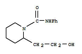 (9ci)-2-(2-羥基乙基)-n-苯基-1-哌啶羧酰胺結(jié)構(gòu)式_401586-58-1結(jié)構(gòu)式