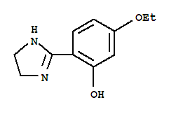 (9CI)-2-(4,5-二氫-1H-咪唑-2-基)-5-乙氧基-苯酚結(jié)構(gòu)式_401606-96-0結(jié)構(gòu)式