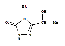 (9ci)-4-乙基-2,4-二氫-5-(1-羥基乙基)-3H-1,2,4-噻唑-3-酮結(jié)構(gòu)式_404595-24-0結(jié)構(gòu)式