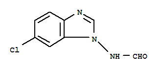 (9ci)-n-(6-氯-1H-苯并咪唑-1-基)-甲酰胺結(jié)構(gòu)式_40534-01-8結(jié)構(gòu)式