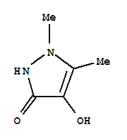 (9ci)-1,2-二氫-4-羥基-1,5-二甲基-3H-吡唑-3-酮結(jié)構(gòu)式_408340-18-1結(jié)構(gòu)式