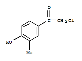 (9ci)-2-氯-1-(4-羥基-3-甲基苯基)-乙酮結(jié)構(gòu)式_40943-24-6結(jié)構(gòu)式