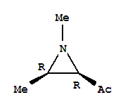 順式-(9ci)-1-(1,3-二甲基-2-氮丙啶)-乙酮結(jié)構(gòu)式_41110-06-9結(jié)構(gòu)式
