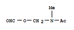 (9ci)-n-[(甲酰基氧基)甲基]-n-甲基-乙酰胺結(jié)構(gòu)式_412013-03-7結(jié)構(gòu)式