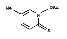 (9ci)-1-(乙?；趸?-5-甲基-2(1H)-吡啶硫酮結(jié)構(gòu)式_434944-72-6結(jié)構(gòu)式