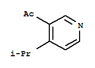 (9ci)-1-[4-(1-甲基乙基)-3-吡啶]-乙酮結(jié)構(gòu)式_435273-46-4結(jié)構(gòu)式