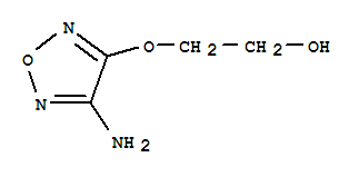 (9ci)-2-[(4-氨基-1,2,5-噁二唑-3-基)氧基]-乙醇結構式_436088-28-7結構式