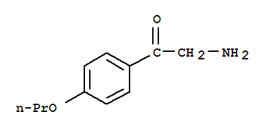 (9ci)-2-氨基-1-(4-丙氧基苯基)-乙酮結(jié)構(gòu)式_438015-36-2結(jié)構(gòu)式