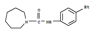 (9ci)-n-(4-乙基苯基)六氫-1H-氮雜卓-1-羧酰胺結(jié)構(gòu)式_449790-13-0結(jié)構(gòu)式