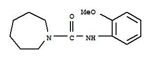 (9ci)-六氫-n-(2-甲氧基苯基)-1H-氮雜卓-1-羧酰胺結(jié)構(gòu)式_449790-37-8結(jié)構(gòu)式