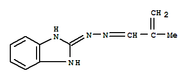 2-丙烯醛,2-甲基-1H-苯并咪唑-2-基肼酮(9ci)結(jié)構(gòu)式_453553-33-8結(jié)構(gòu)式