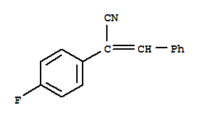 (2Z)-2-(4-氟苯基)-3-苯基丙烯腈結(jié)構(gòu)式_54648-47-4結(jié)構(gòu)式